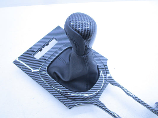 NEW CARBON Gear SHIFTER KNOB + Surround Centre Trim HOLDEN VE SV6 UTE V6
