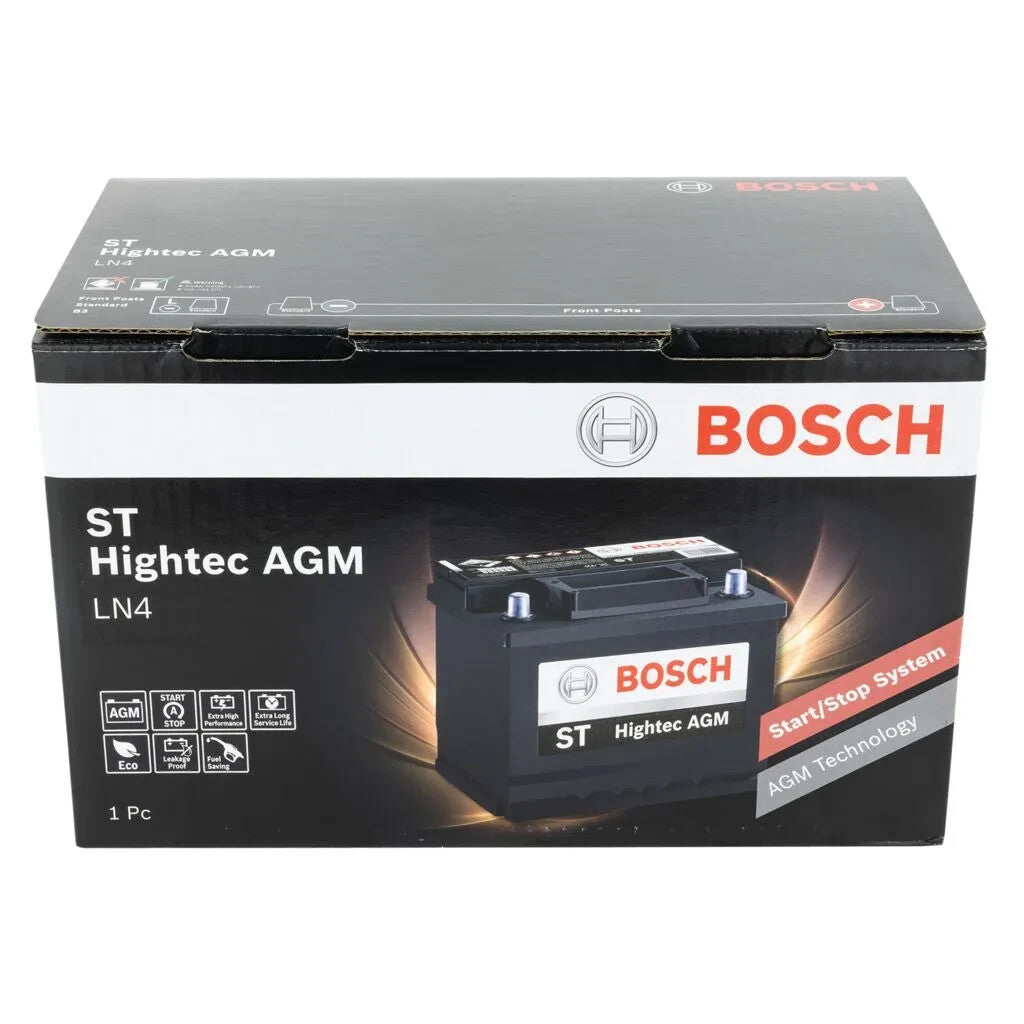 GENUINE BOSCH BATTERY FOR Hightec AGM 80-Ah 800-CCA Battery START-STOP SYSTEM