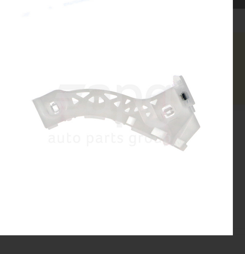 GENUINE FRONT BAR RIGHT BRACKET FOR MAZDA 3 BK SEDAN 1/2004-6/2006