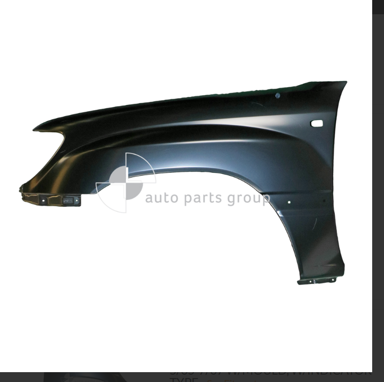 GENUINE LEFT FRONT GUARD FENDER FOR TOYOTA LANDCRUISER 100-SERIES 5/2005-7/2007