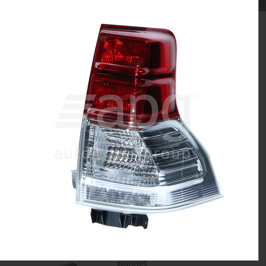NEW RIGHT LED TAIL LIGHT FOR TOYOTA PRADO KAKADU 8/2009-11/2013 RED-CLEAR
