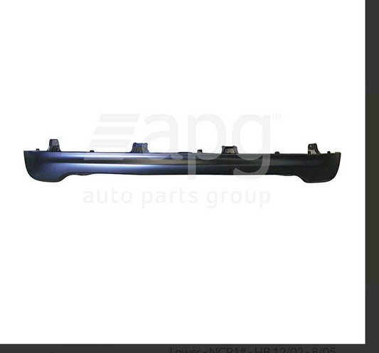 NEW REAR BAR LOWER BUMPER FOR TOYOTA ECHO HATCH 12/2002-8/2008