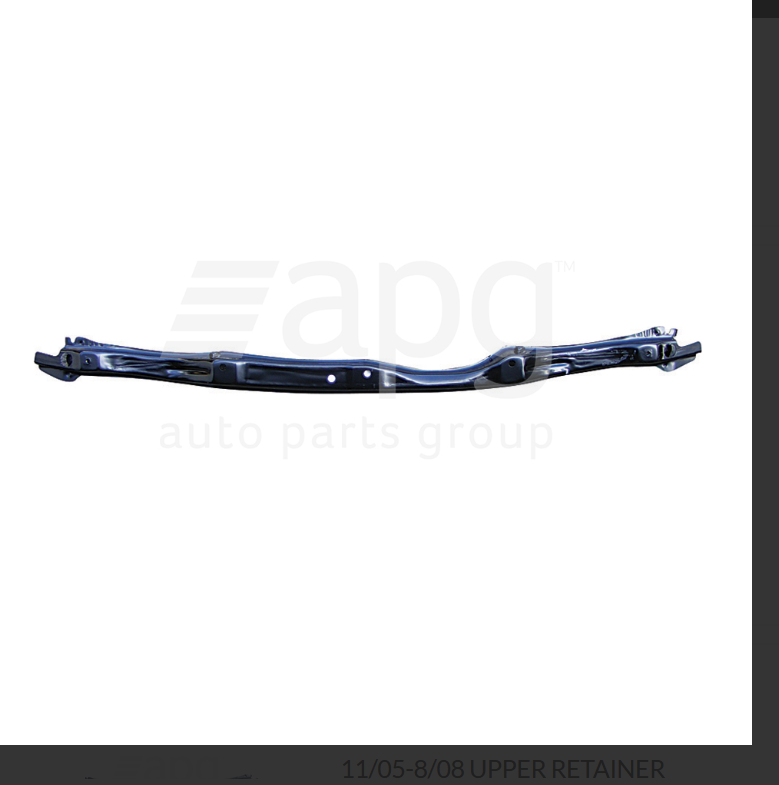 GENUINE FRONT CRASH BAR FOR TOYOTA RAV4 11/05-8/08 UPPER RETAINER