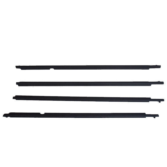 4-pcs DOOR Weatherstrip Moulding Trims For Toyota Corolla Sedan 2009-2012