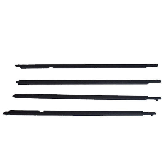 4-pcs DOOR Weatherstrip Moulding Trims For Toyota Corolla Sedan 2009-2012