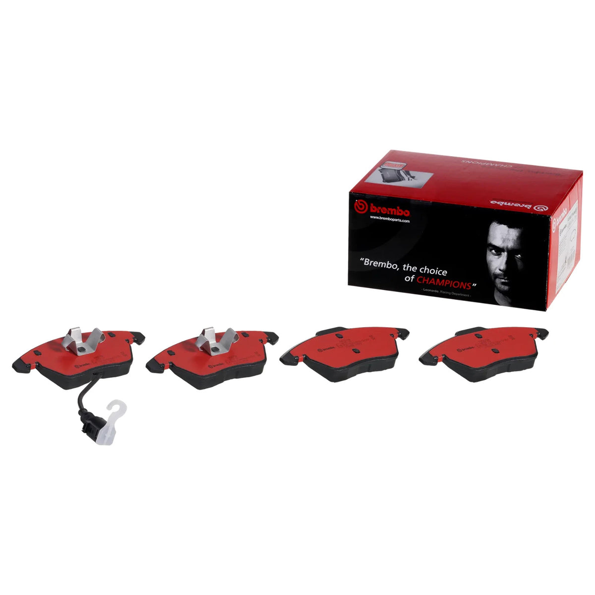 Brembo FRONT Brake Pad Set For Audi: A1 (8X), A3 (8P) / A3 Convertible 2003-2013