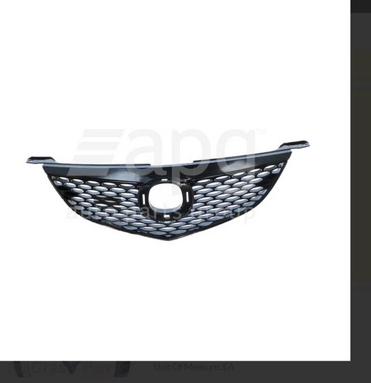 NEW FRONT BAR GRILLE FOR MAZDA 3 BK SEDAN 1/2004-6/2006