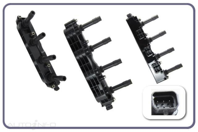 NEW IGNITION COIL FOR HOLDEN BARINA XC CD SXI 2001-2005 1.4L COMPLETE COIL