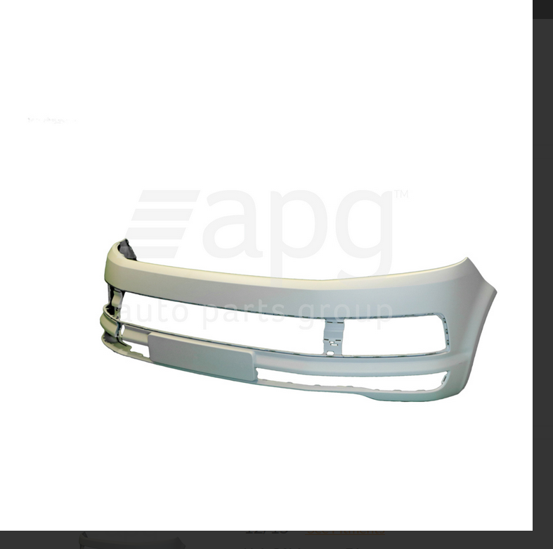 GENUINE FRONT BUMPER BAR FOR VOLKSWAGEN TRANSPORTER MULTIVAN 12/2015-ON