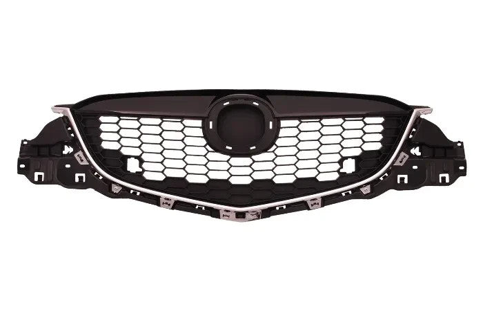NEW Front Grille FOR MAZDA CX-5 2/2012-10/2014 KE Black with Chrome Frame, Honey