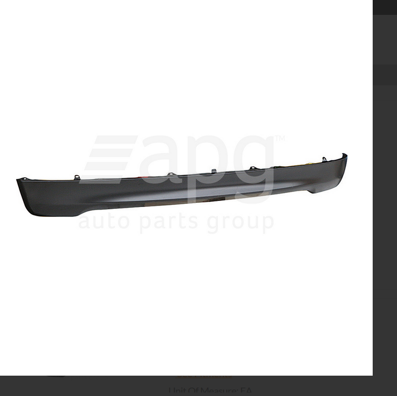 GENUINE REAR BUMPER BAR FOR TOYOTA ECHO Lower BAR NCP1# - HB 3/1999 - 12/2002