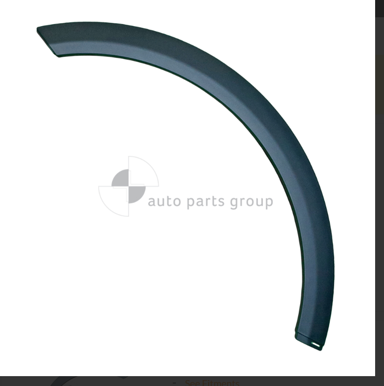 GENUINE LEFT FRONT GUARD FLARE FOR Holden Captiva CG 9/2006-1/2015