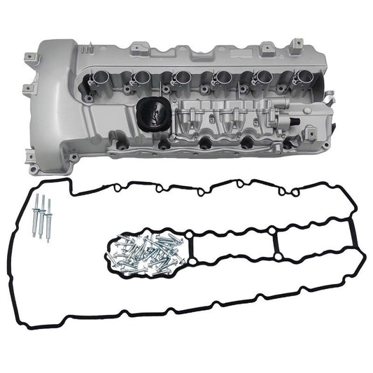 Aluminium Engine Valve ROCKER Cover & Gasket SET For BMW 1 3 7 Series Z4 X6 3.0L