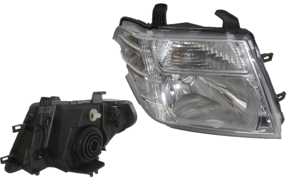 NEW DRIVER SIDE HEADLIGHT FOR NISSAN NAVARA D40 02/2010-04/2015 (SPAIN BUILD