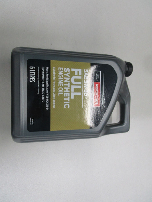 6L GENUINE FORD ENGINE OIL FOR FORD RANGER PX XLT 3.2L DIESEL X2 BOTTLE