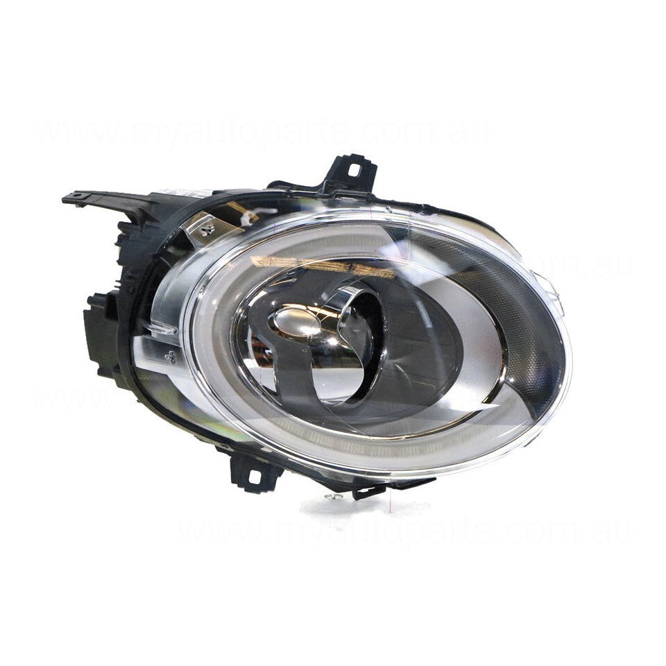 NEW LEFT SIDE HEADLIGHT FOR Mini Cooper S F55 7/2015 On LED With Transparent In.