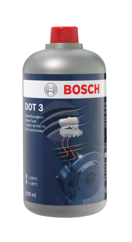 BRAKE FLUID OIL DOT-3 FOR TOYOTA COROLLA ZZE122-R 1.8L PETROL 12/2001-4/2007
