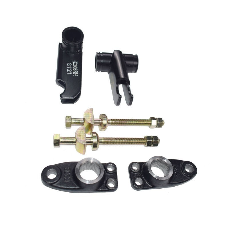 Pair Front Torsion Bar Bracket & Bolt Set For Nissan Navara D22 4WD 1997-2003