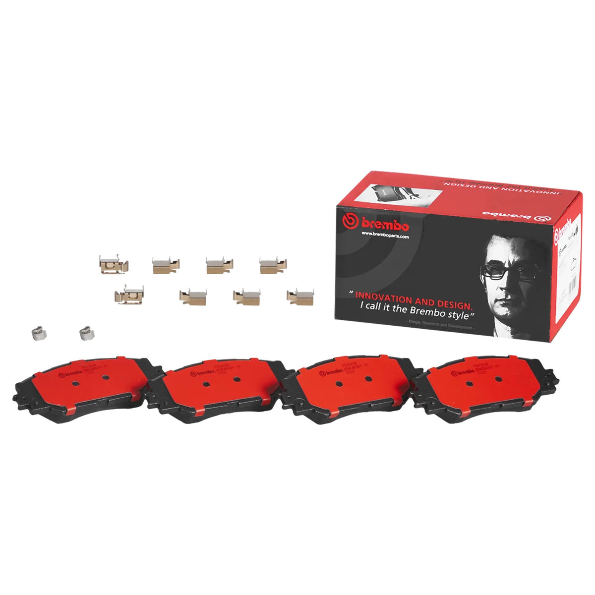 Brembo FRONT Brake Pad Set For Toyota RAV4 ACA33 (2006â€“2018) RAV-4