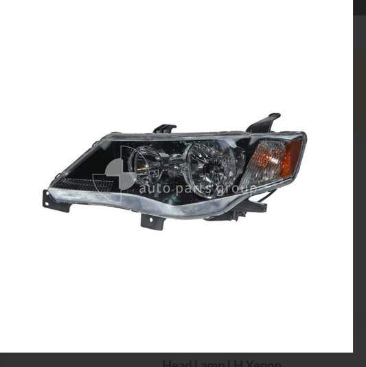 GENUINE LEFT HEADLIGHT FOR MITSUBISHI OUTLANDER ZG 8/2007-10/2009 HALOGEN TYPE