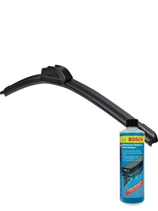 Bosch Aerotwin Wiper Blade 425mm + Windshield Washer Fluid Fits Ford, Holden, Ho