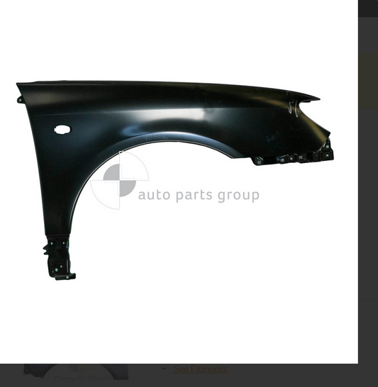 GENUINE RIGHT FRONT GUARD FOR SUBARU IMPREZA 9/05-8/07 5-DOOR & 5-DOOR WRX