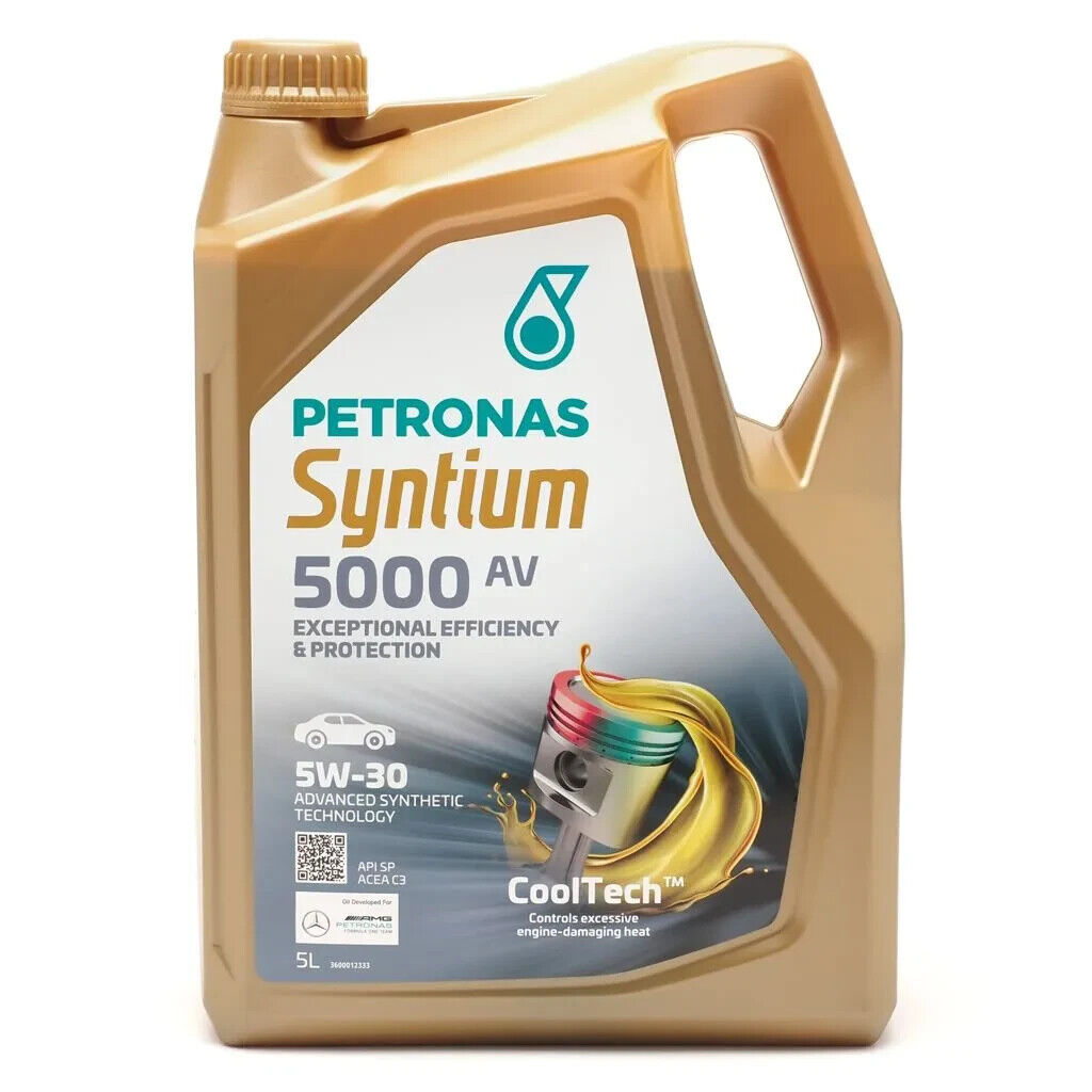 ENGINE OIL 5 Ltr 5W-30 SYNTIUM 5000 AV VW 504 507 SP C3 SN