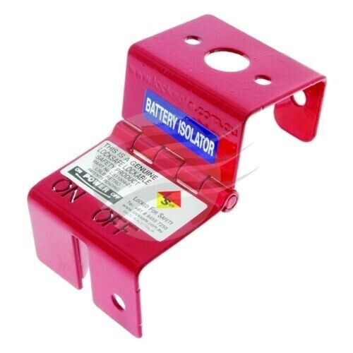 NEW Red Lockout Bracket suits Cole Hersee Battery Master Switch