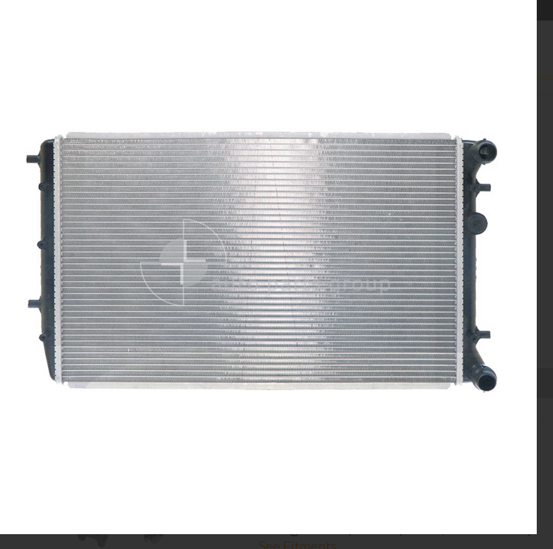 NEW RADIATOR FOR Volkswagen Polo 9N 7/2002-10/2005 1.4L AHW & 1.6L BCDA 4CYL PET