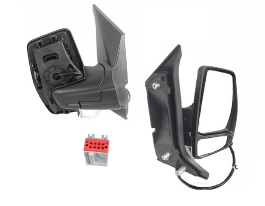 NEW DRIVER SIDE DOOR MIRROR FOR FORD TRANSIT CUSTOM VN 09/2013-ON HEATED-TYPE