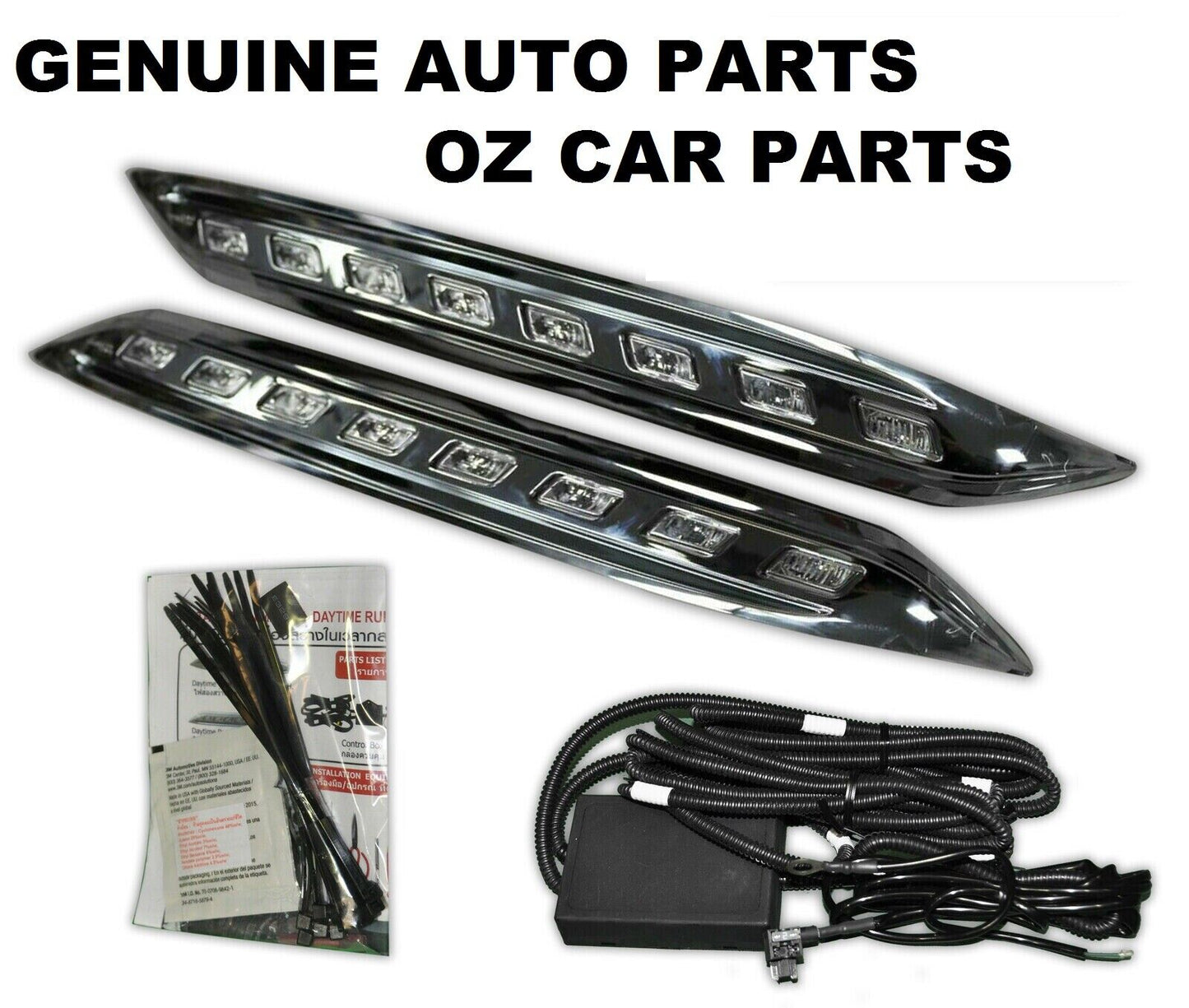 LED DRL Daytime Running Light Upgrade Kit RG COLORADO 2013/2016 GENUINE HOLDEN