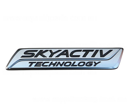 GENUINE BOOT LID BADGE EMBLEM FOR MAZDA 6 GJ 12/12-12/14 4DR B/LID "SKYACTIV"