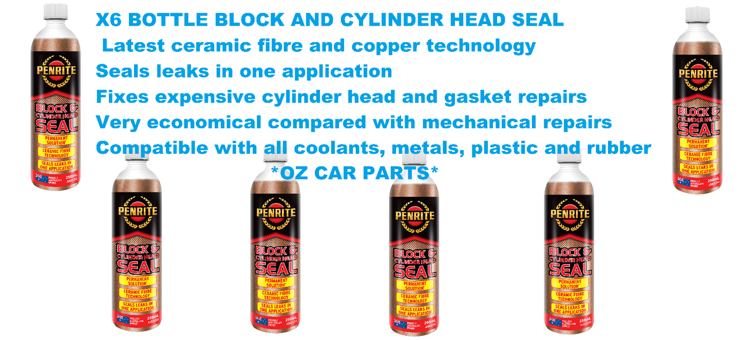 X6 BOTTLE BLOCK AND CYLINDER HEAD SEAL cylinder head and gasket repairs