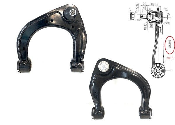 NEW LEFT FRONT UPPER CONTROL ARM FOR FORD RANGER PX-1 09/2011 ~ 05/2015 208-MM