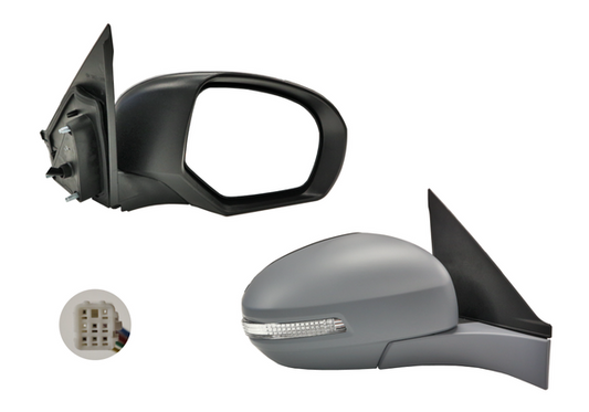 NEW DRIVER SIDE DOOR MIRROR FOR SUZUKI SWIFT FZ  10/2010 ~ 03/2017 WITH BLINKER