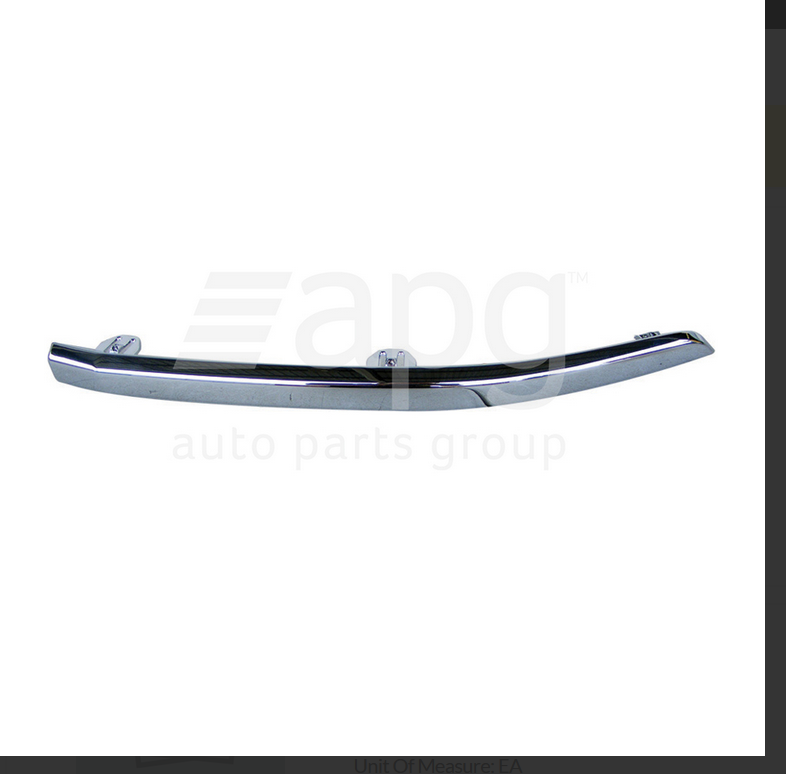 GENUINE FRONT BAR CHROME RIGHT MOULD FOR Honda Odyssey RB WAGON 7/2006 - 3/2009
