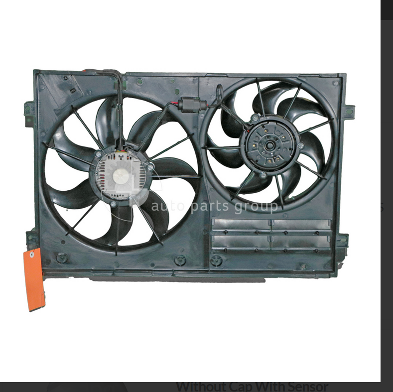 NEW RADIATOR ENGINE FAN FOR Volkswagen Jetta 2/2006-2/2011  1.6L CAY & 2.0L