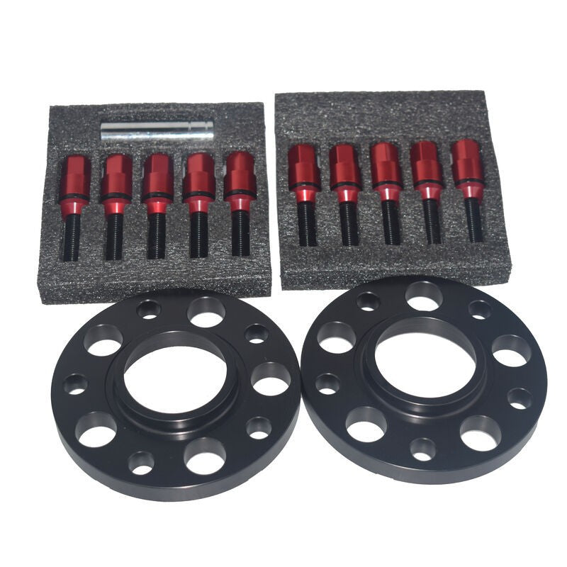Wheel Spacer SET For BMW E36/E82 M12x1.5 Tapered Bolt 15mm 5x120mm Hubcentric