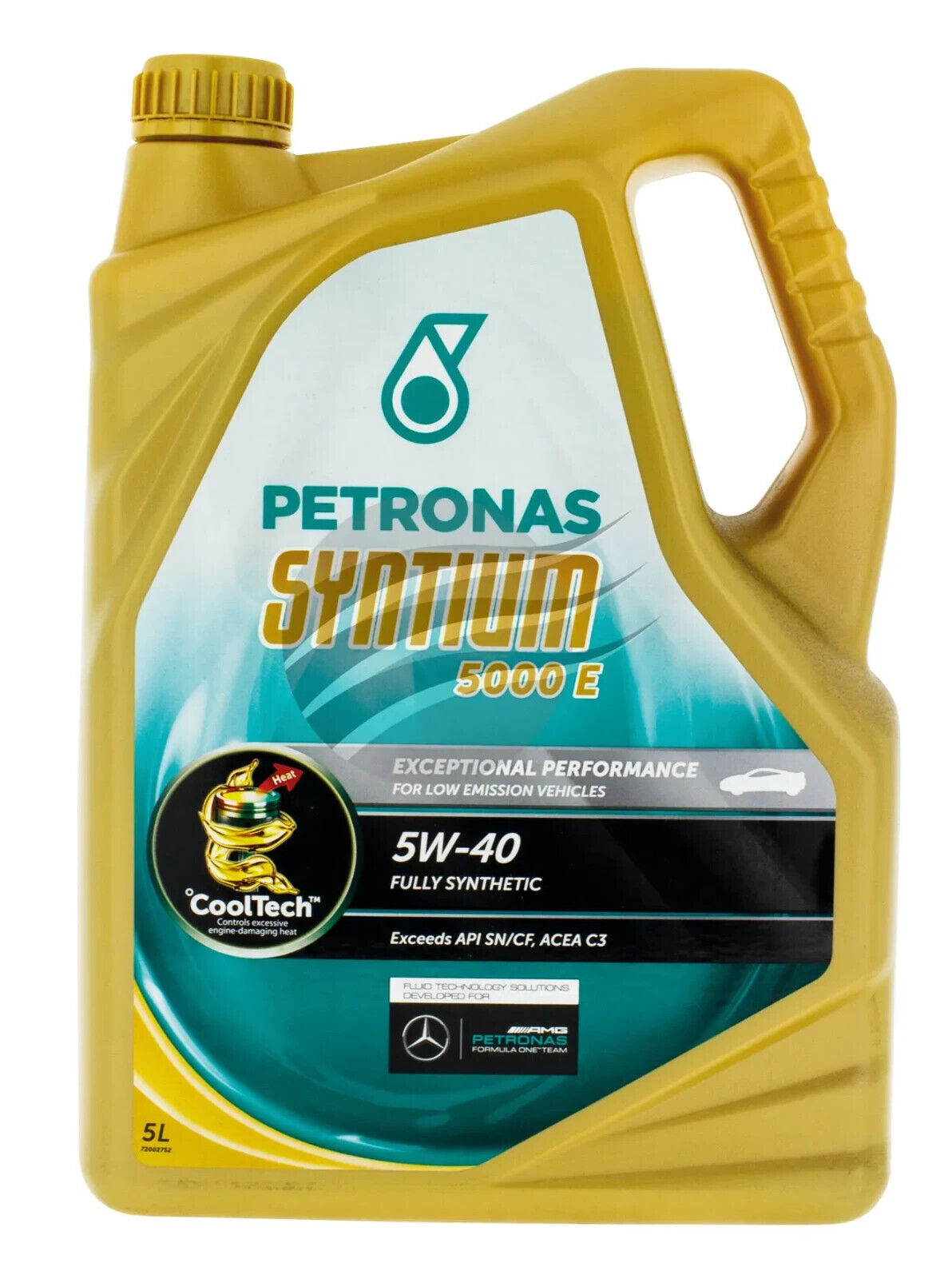 PETRONAS 5 Ltr 5W-40 SYNTIUM 5000 E C3 SN ENGINE OIL