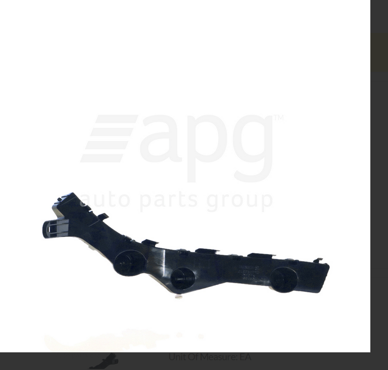 GENUINE LEFT REAR BUMPER BAR BRACKET FOR Mazda 2 DE 9/2007-8/2014