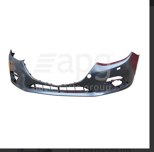 GENUINE FRONT BUMPER BAR FOR MAZDA SP25 HATCH SEDAN 8/2014-6/2016 MAZDA3