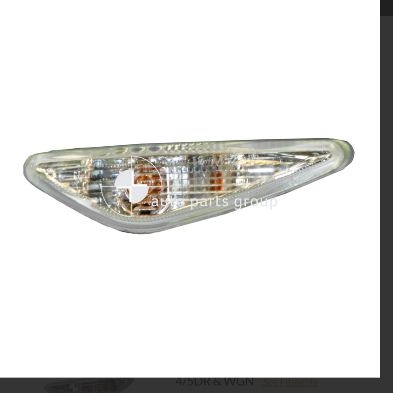 GENUINE LEFT GUARD BLINKER FLASHER FOR MAZDA 6 GH SEDAN HATCH WAGON 2/08-12/2012