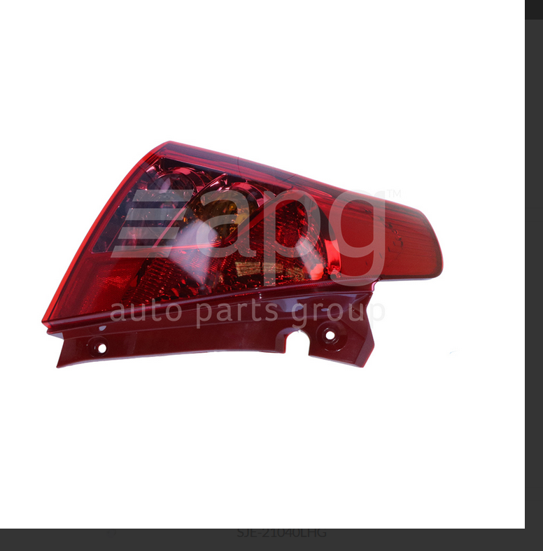 NEW PASSENGER LEFT SIDE TAIL LIGHT FOR SUZUKI SWIFT EZ HATCH 7/2007-2/2011