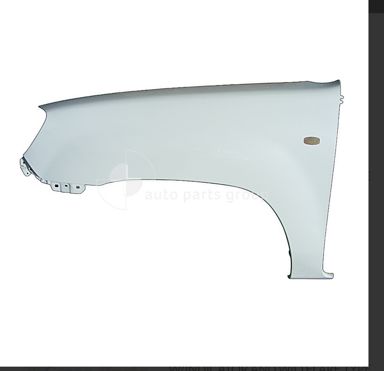 NEW LEFT GUARD FENDER FOR MAZDA BT50 11/2006-10/2011 WITHOUT FLARE TYPE