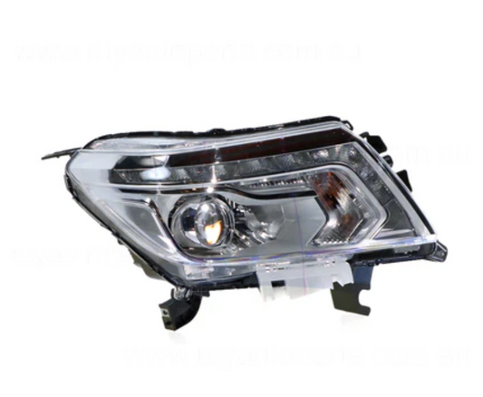 GENUINE XENON HEAD LAMP DRIVERS SIDE FOR NISSAN NAVARA 4/15-