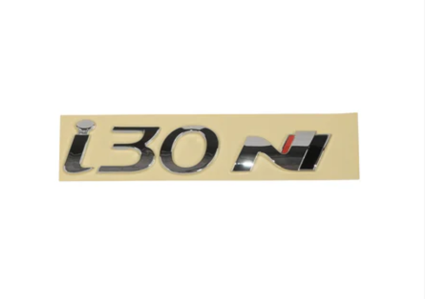 Genuine REAR TAIL GATE BADGE EMBLEM FOR HYUNDAI i30 PD HATCH 3/2021-8/2024 I30-N