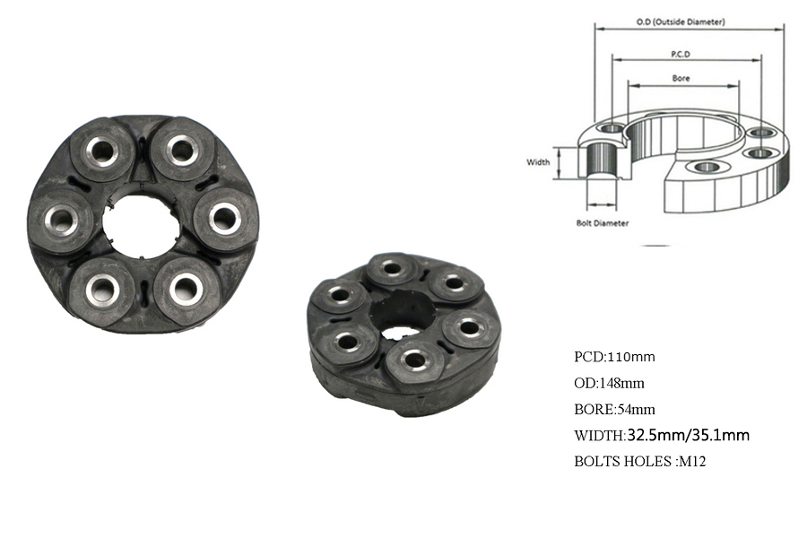 NEW TAIL SHAFT COUPLING FOR FORD FALCON BF SERIES 2  & FG TAILSHAFT MOUNT