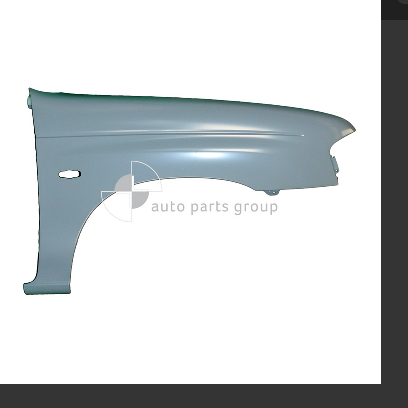 NEW RIGHT FRONT GUARD FOR MAZDA Bravo Ute B2500-B2600-B4000 10/2002-10/2006