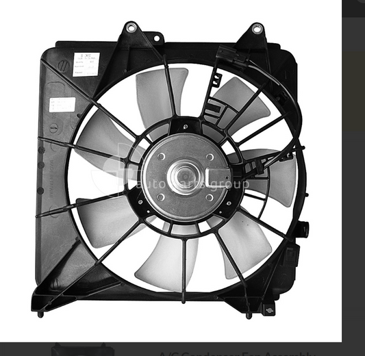 NEW AC CONDENSER FAN FOR HONDA JAZZ HATCH 8/2008-12/2010