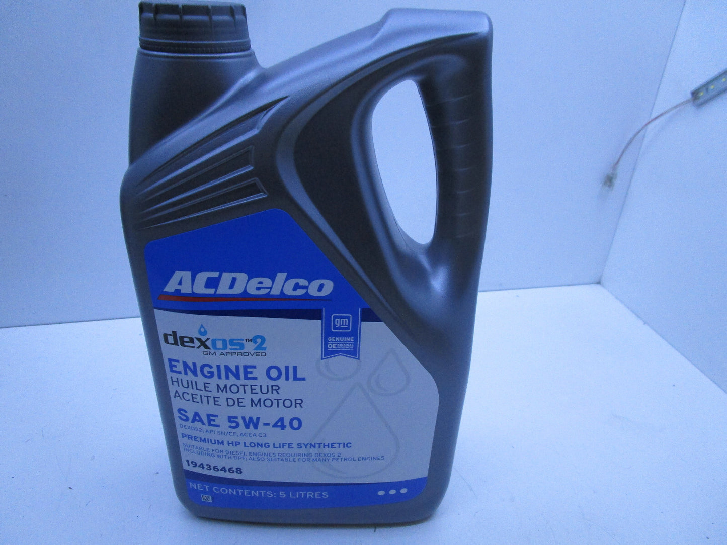 ENGINE OIL 5W-40 DEXOS 2 FOR TOYOTA LANDCRUISER PRADO 2.8L DIESEL